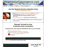 Tablet Screenshot of progressiveconvergence.com
